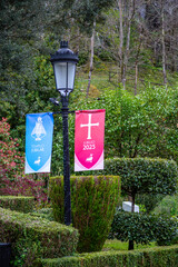 Covadonga in Asturias is a historic mountain village known for its sacred cave, basilica, and...