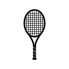Tennis Racket Vector Illustration, Sports Equipment, Game, Competition, Athletic Symbol