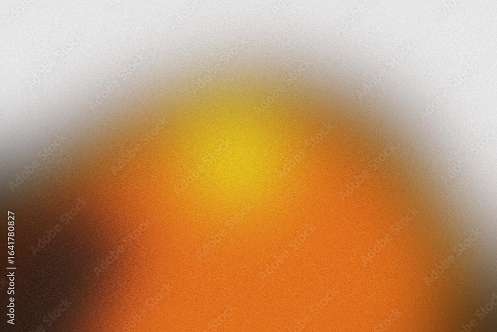 Poster abstract orange and yellow textured background with a soft gradient and grainy effect creating a mod