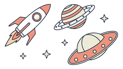 set of rockets