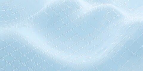 An abstract neon-lit grid stretching blue lines representing futuristic technology, digital landscapes, and virtual worlds	
