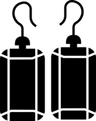 Woman's jewelry icon elegant vector of rings, neckless, bangles, and watches, in minimalist black silhouette style for fashion design accessory branding E-commerce stores luxury boutique logos for web