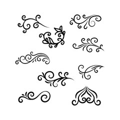 Decorative floral element 