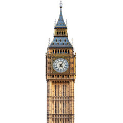 London landmark clock tower daytime, city background, travel tourism
