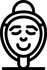 Relaxing face mask promoting skincare and beauty treatments for a refreshing experience