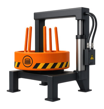 Wire decoiler with a hydraulic lift for a high-volume cable production line