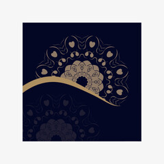 Modern corporate clean mandala design