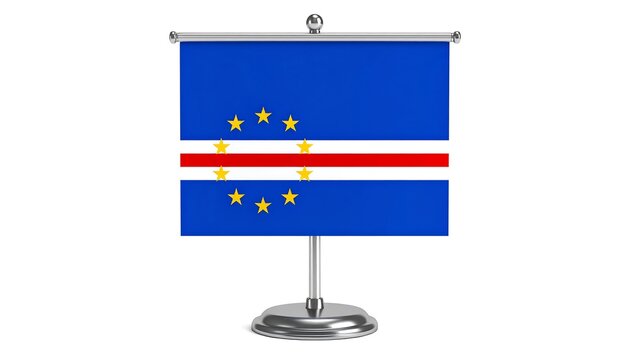 Tabletop flag of Cape Verde