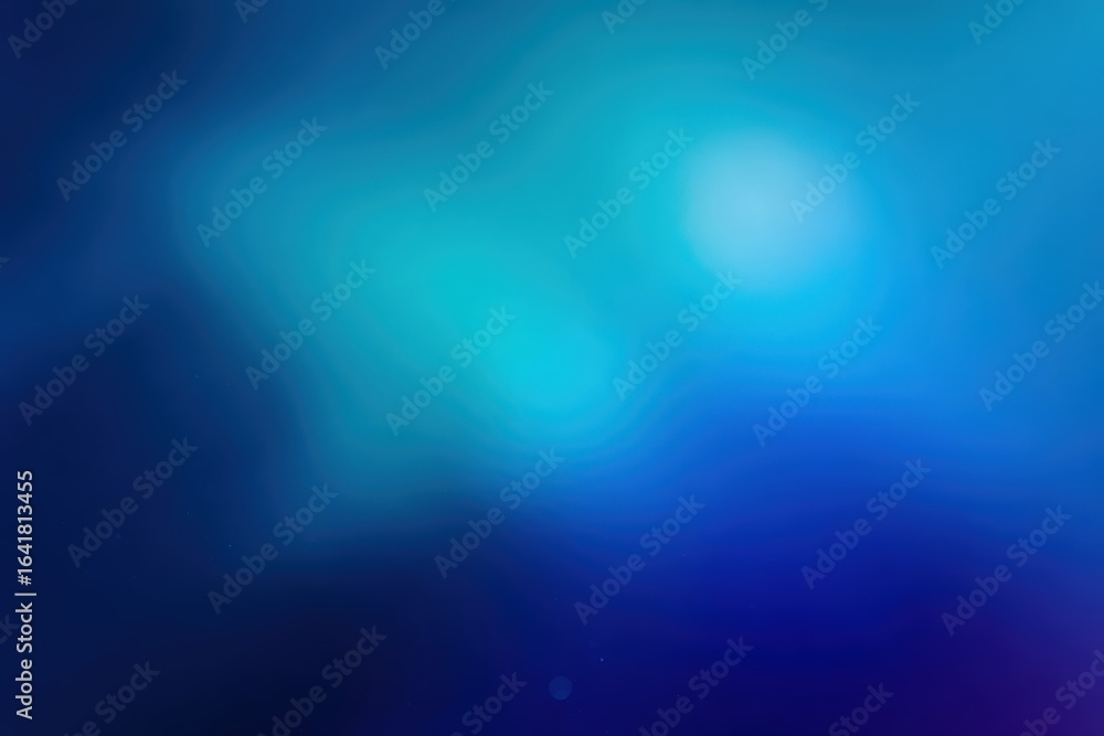 Aufkleber abstract gradient background with blue and turquoise color blend for modern design projects