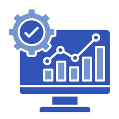 Responsibility Chart  Icon Element For Design