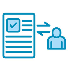 Peer Review  Icon Element For Design