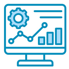 Fototapeta premium Results Driven Icon Element For Design