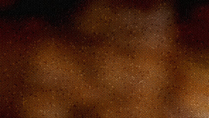 Brown abstract background with dark halftone dots for showcasing rustic branding, grunge aesthetic, or a vintage feel