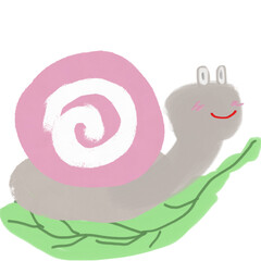 snail shell cute funny