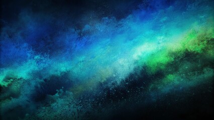 Fototapeta premium Black blue green abstract texture background color gradient dark matte elegant background with space for design canvas poster