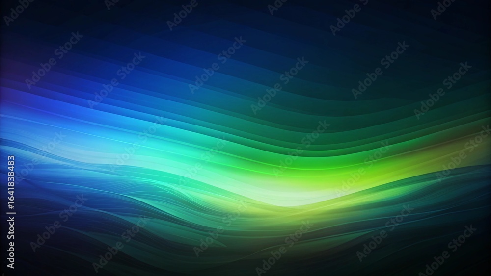 Aufkleber black blue green abstract texture background color gradient dark matte elegant background with space