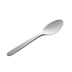 3d spoon isolated on transparent background