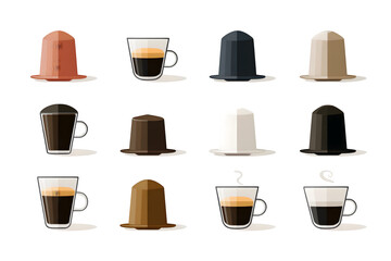 Discover your perfect brew with these premium coffee capsules and rich espressos, a delightful caffeine boost for any moment of your day.
