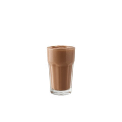 glass of chocolate milk