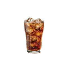 cola with ice
