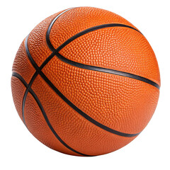 Basketball isolated on transparent background