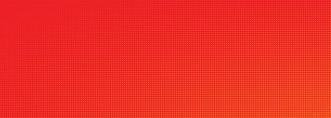 Dots halftone orange color pattern gradient texture with technology digital background. Dots pop art comics with summer background eps 10