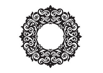 frame ornament logo silhouette vector, decorative frame logo silhouette vector illustration, ornate border frame silhouette vector, square frame ornament logo silhouettes vector on white background