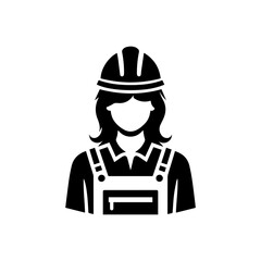 Female Engineer Icon