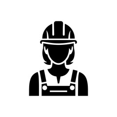 Female Engineer Icon