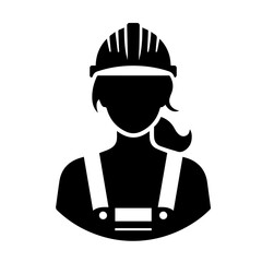 Female Engineer Icon