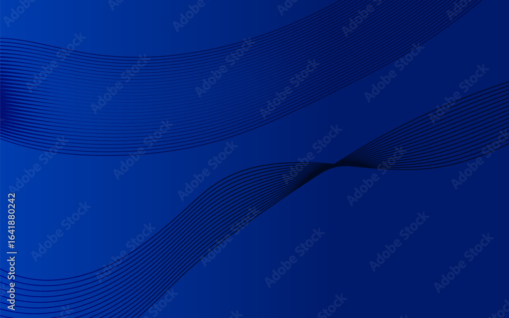 Poster abstract background pattern line parallel glow blue style vector