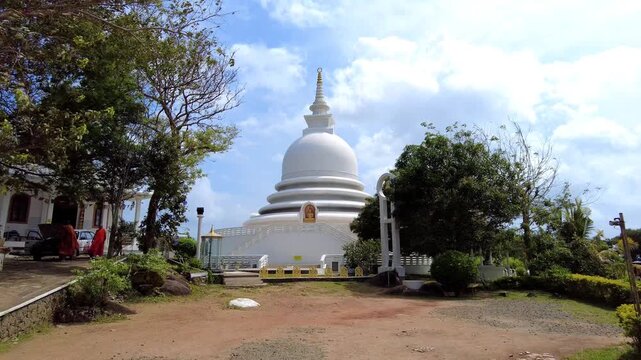 Japanese Peace Pagoda - Rumassala, Sri Lanka