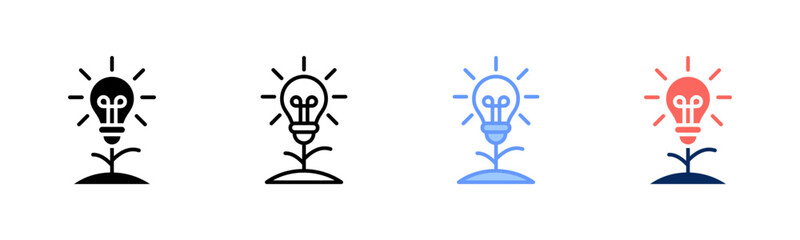 Idea Seeds icon set multiple style collection