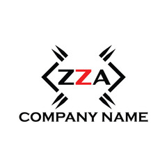 ZZA letter logo, ZZA letter logo design, ZZA monogram logo, ZZA corporate logo, ZZA creative logo