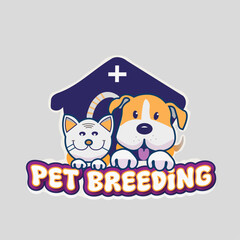 Pet Breeding mascot logo