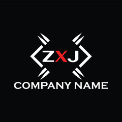 ZXJ  letter logo, ZXJ  letter logo design, ZXJ  monogram logo, ZXJ  corporate logo, ZXJ  creative logo