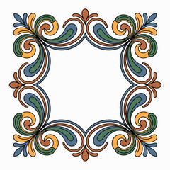 hires and vector at my page frame colorful editable vector hires for gold classic shape Artwork
