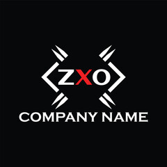ZXO  letter logo, ZXO  letter logo design, ZXO  monogram logo, ZXO  corporate logo, ZXO  creative logo