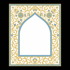 hires and vector at my page frame colorful editable vector hires for gold classic shape Artwork
