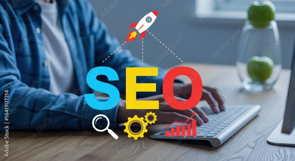 Aufkleber seo optimization strategy for business growth: digital marketing expert analyzes website performance