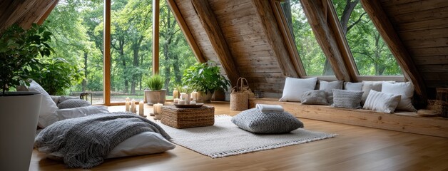 A man stands on his sailboat, looking thoughtfully at an AI hologram showing stock market data, as twilight casts a serene atmosphere