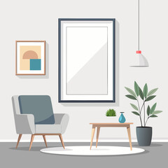 Fototapeta premium interior of a room