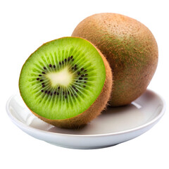 Fototapeta premium kiwi fruit isolated on white background
