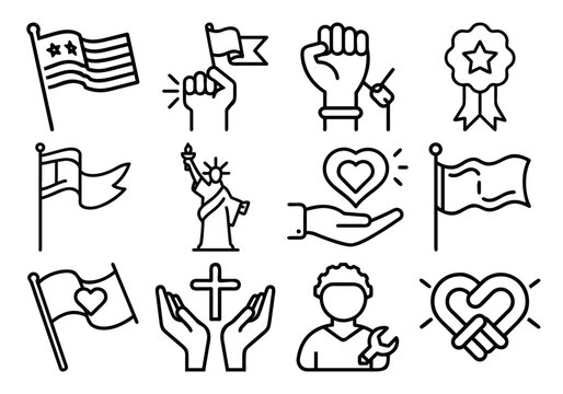 Patriotism inspiring words national pride unity freedom terms