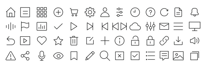 Modern minimalist line icon. websites and app line icon. essential user interface editable stroke line icon vector illustration. 