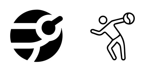 Volleyball Icon Design for Sports, Recreation, and Team Play
