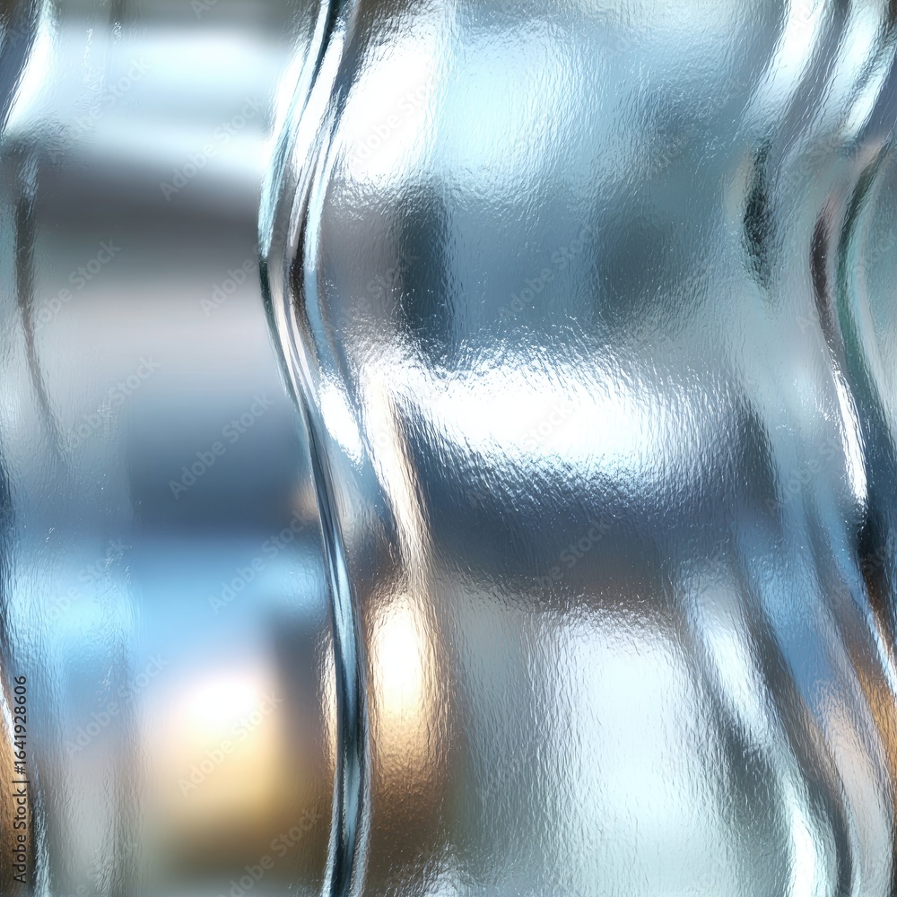 Aufkleber this silver foil texture displays a unique grainy pattern ideal for various design purposes, offerin