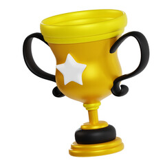 gold trophy cup