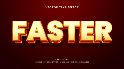 faster editable text effect
