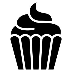Cupcake  Icon Element For Design